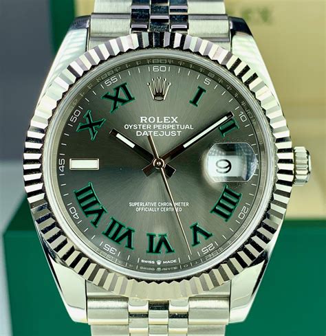 rolex datejust 41 men's automatic watch 126334